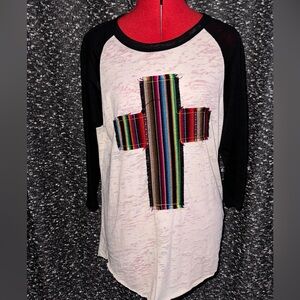 Ya ya club serape baseball top
